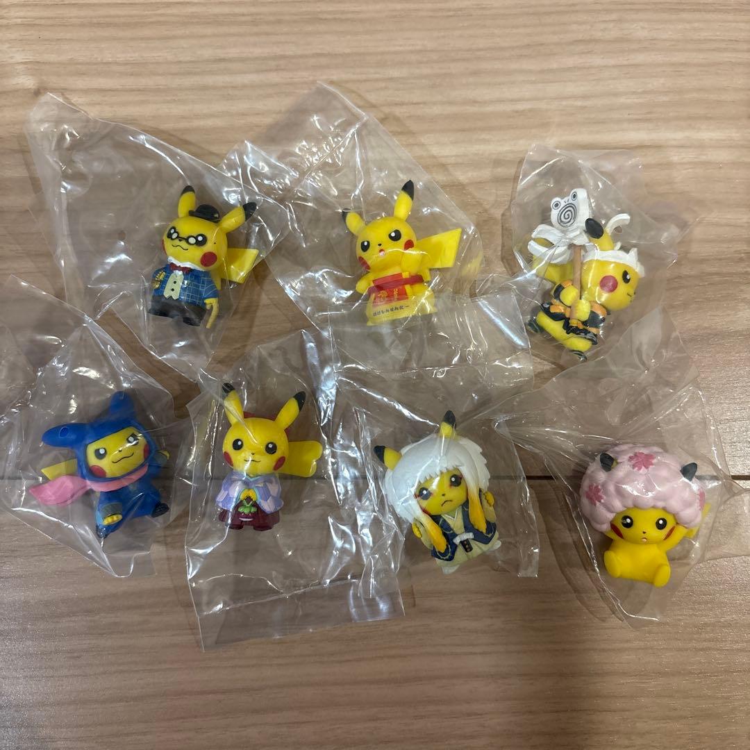 ★ポケモンセンター トウキョーDX ピカチュウ フィギュアコレクション全7 種★
