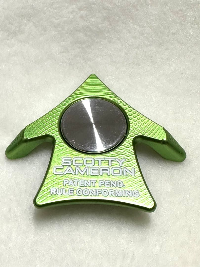 【レア！】 スコッティキャメロン ボールマーカー グリーン　ゴルフマーカー