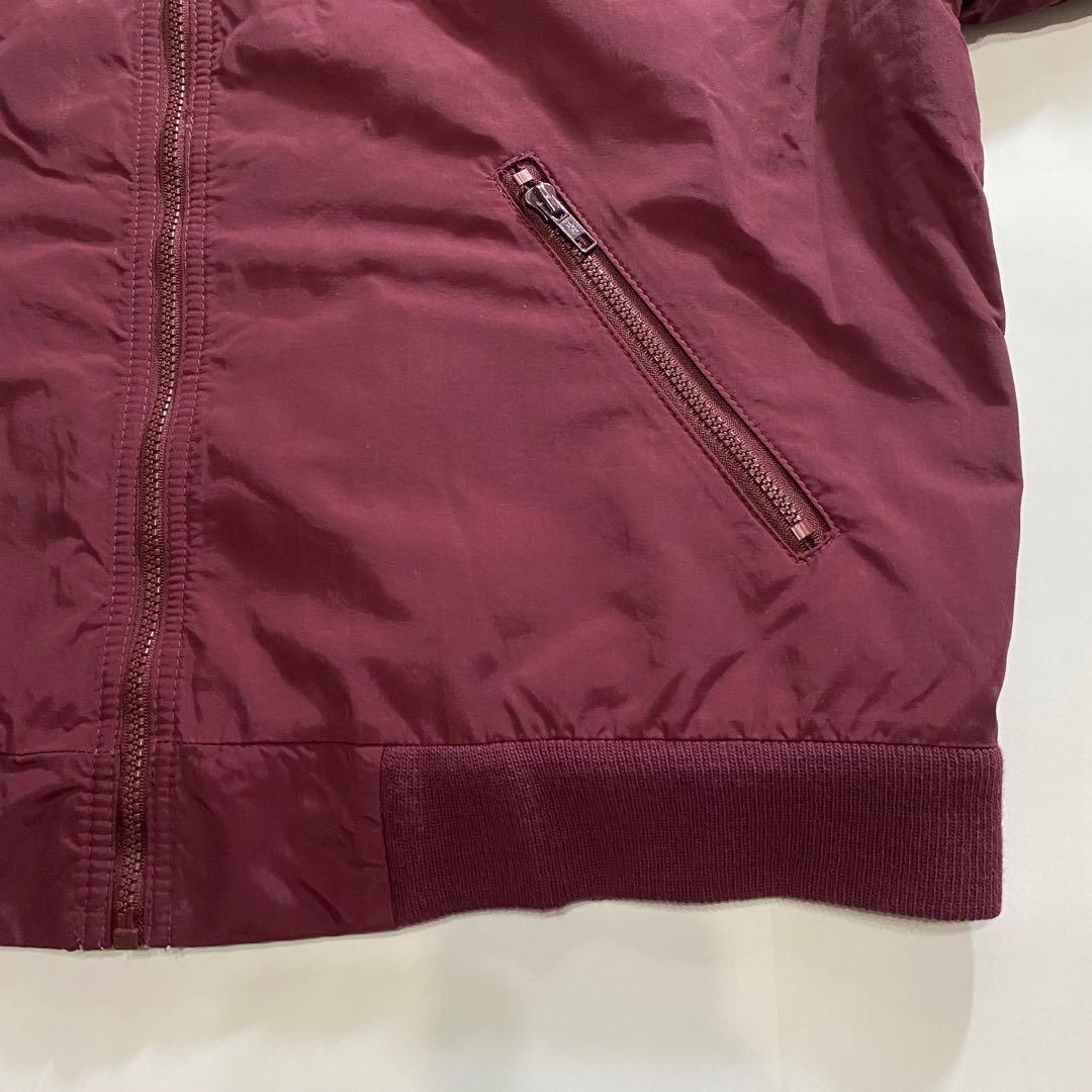 90s USA製 LLBean エルエルビーン ウォームアップ ボルドー 短丈