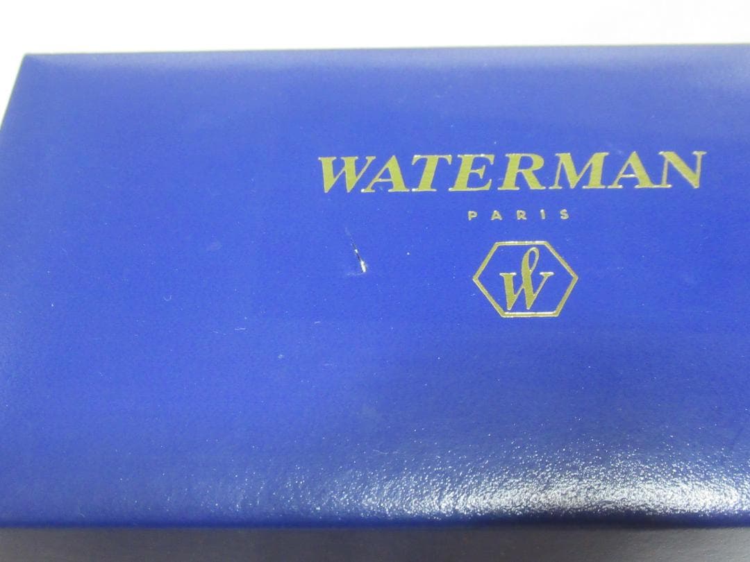 未使用近絶版’90年定価6.6万◆ウォーターマン リエゾン 黒 ペン先18K F