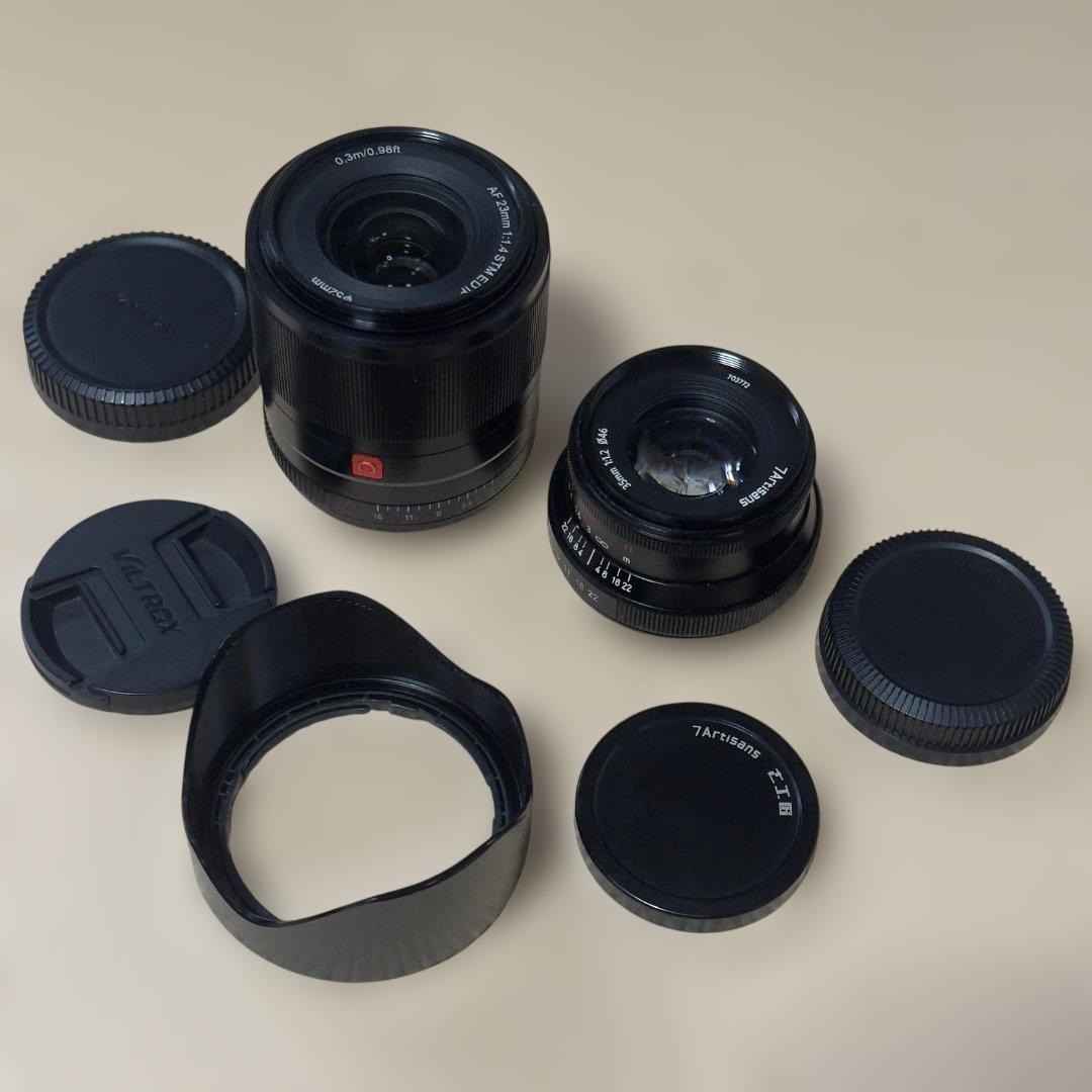 y*y様 FUJIFILM X-T100黒 Viltrox ＋ 7Artisan
