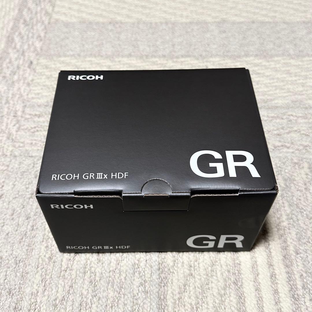 RICOH GR Ⅲx 3x HDF 3年保証