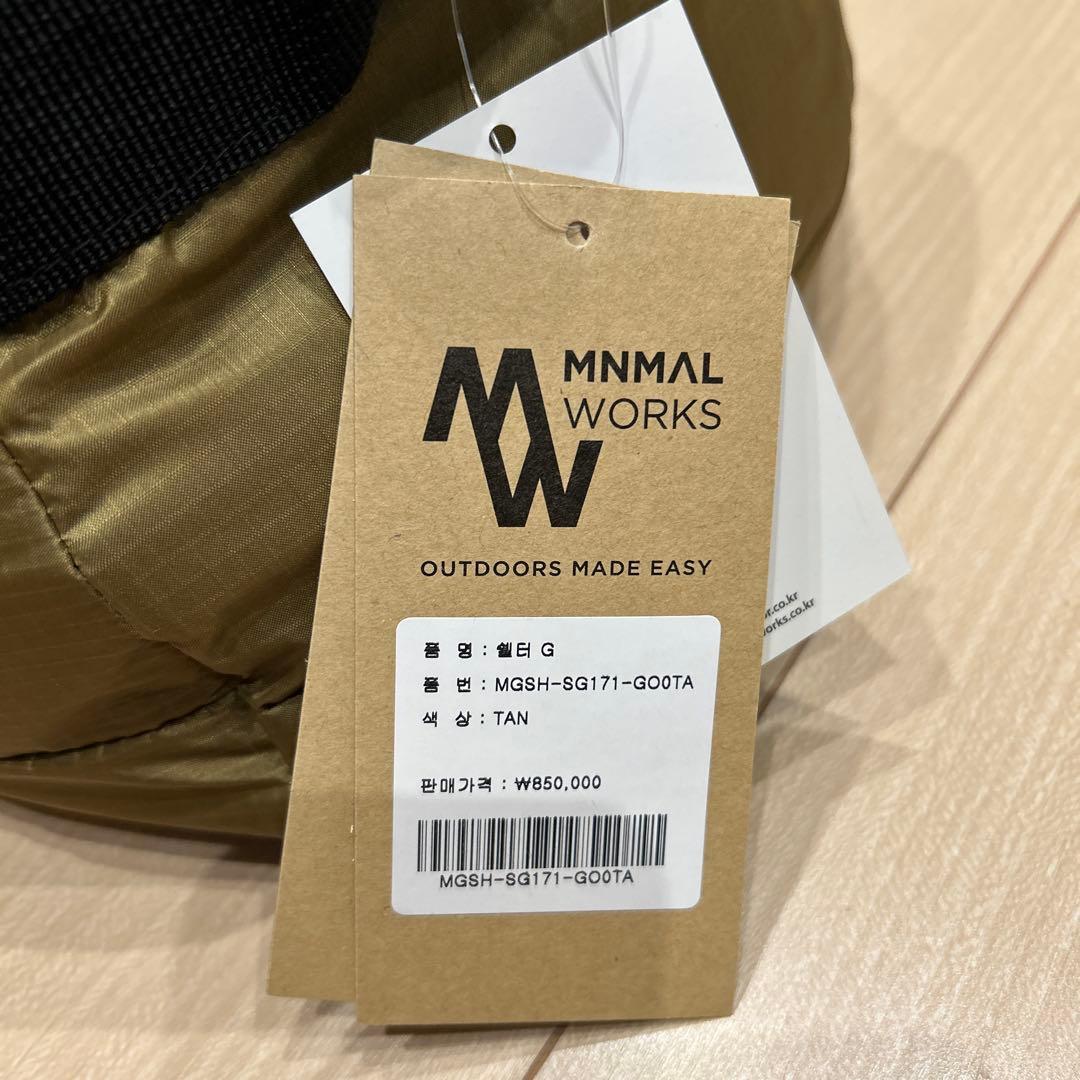 テント・タープ MINIMAL WORKS SHELTER G TAN