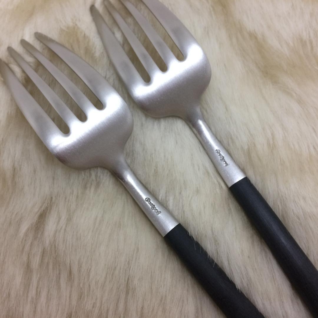 セール価格　クチポール　GOA　ブラック＆シルバー　ディナー３種+レスト×各２