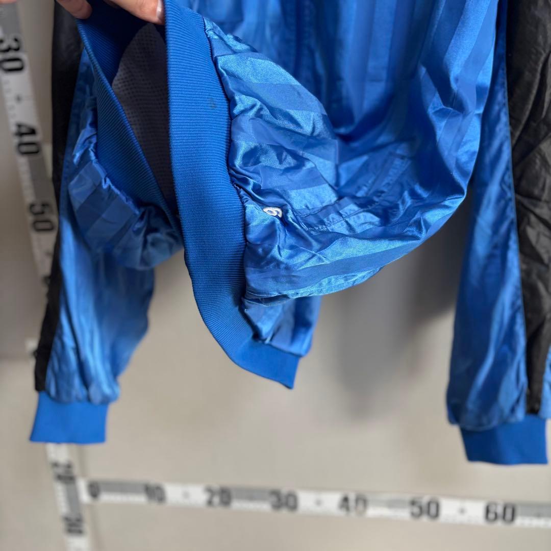 青黒 PUMA プーマ ヤマハ ジュビロ磐JUBILO ナイロンジャケット ML