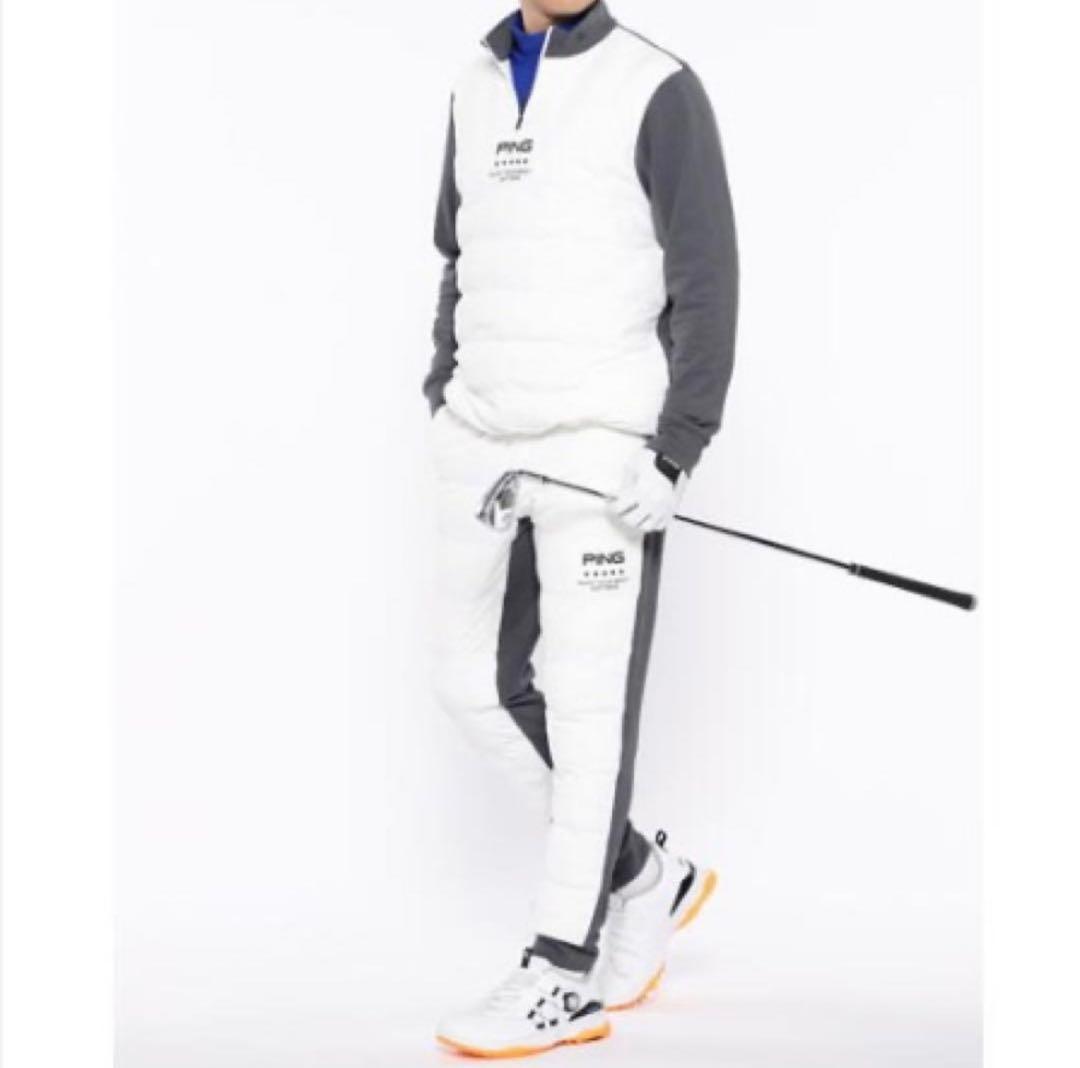 ピン PING 中綿 ハイネック エアーフレイク ゴルフ シャツ 冬