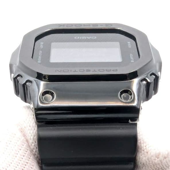 【稼働】CASIO G-SHOCK スクエア メンズ ブラック 腕時計