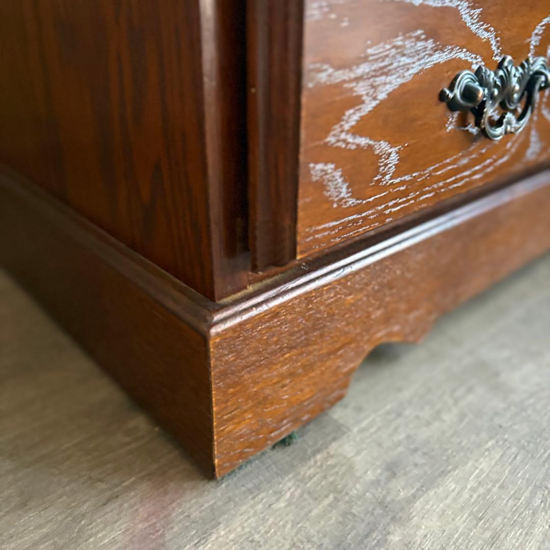 越後民芸家具　5段チェスト　民芸箪笥　クラシカル　②