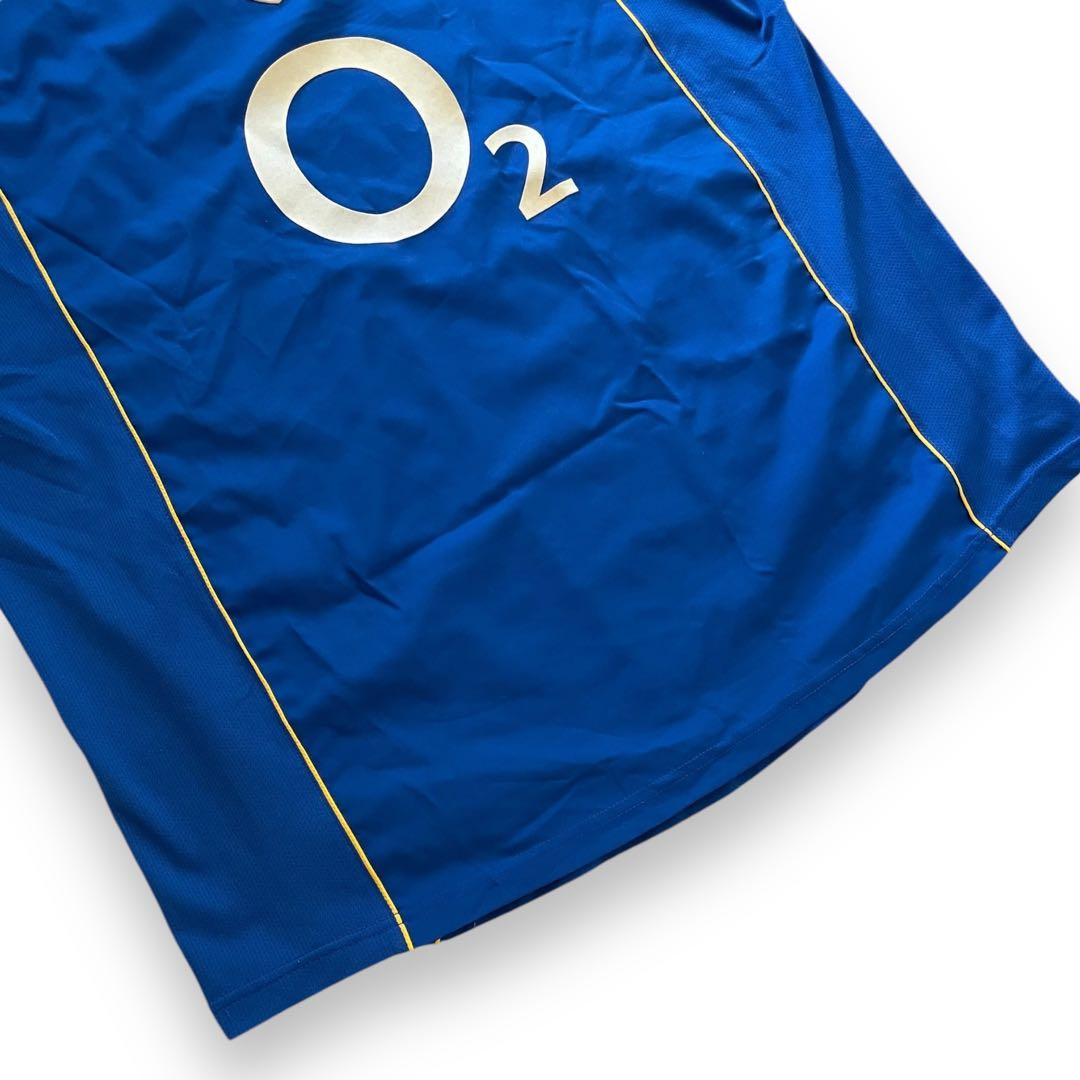 00s Arsenal Nike ゲームシャツ O2 アウェイ ブルー XL