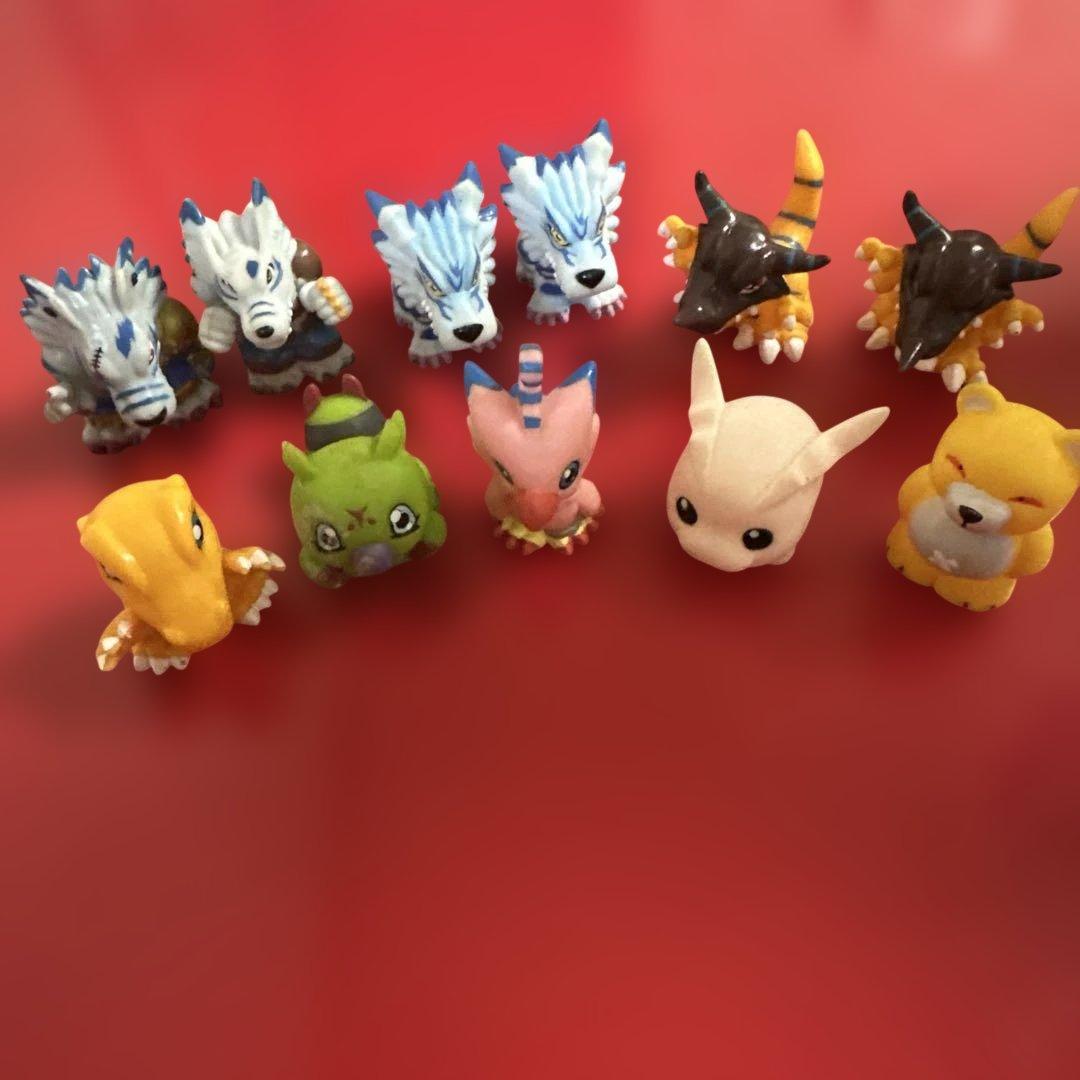 デジモン フィギュア 8体セット 指人形