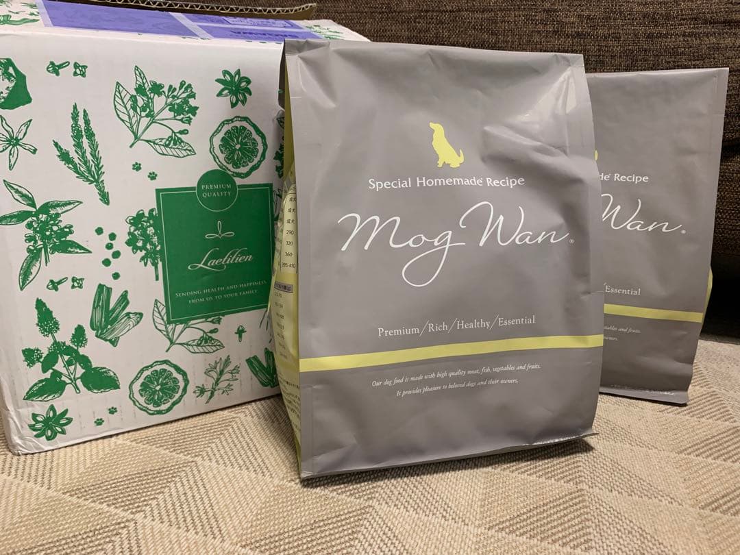 【新品未開封】モグワン ドッグフード1.8kg✖️2袋セット　〈お値引き中‼️〉