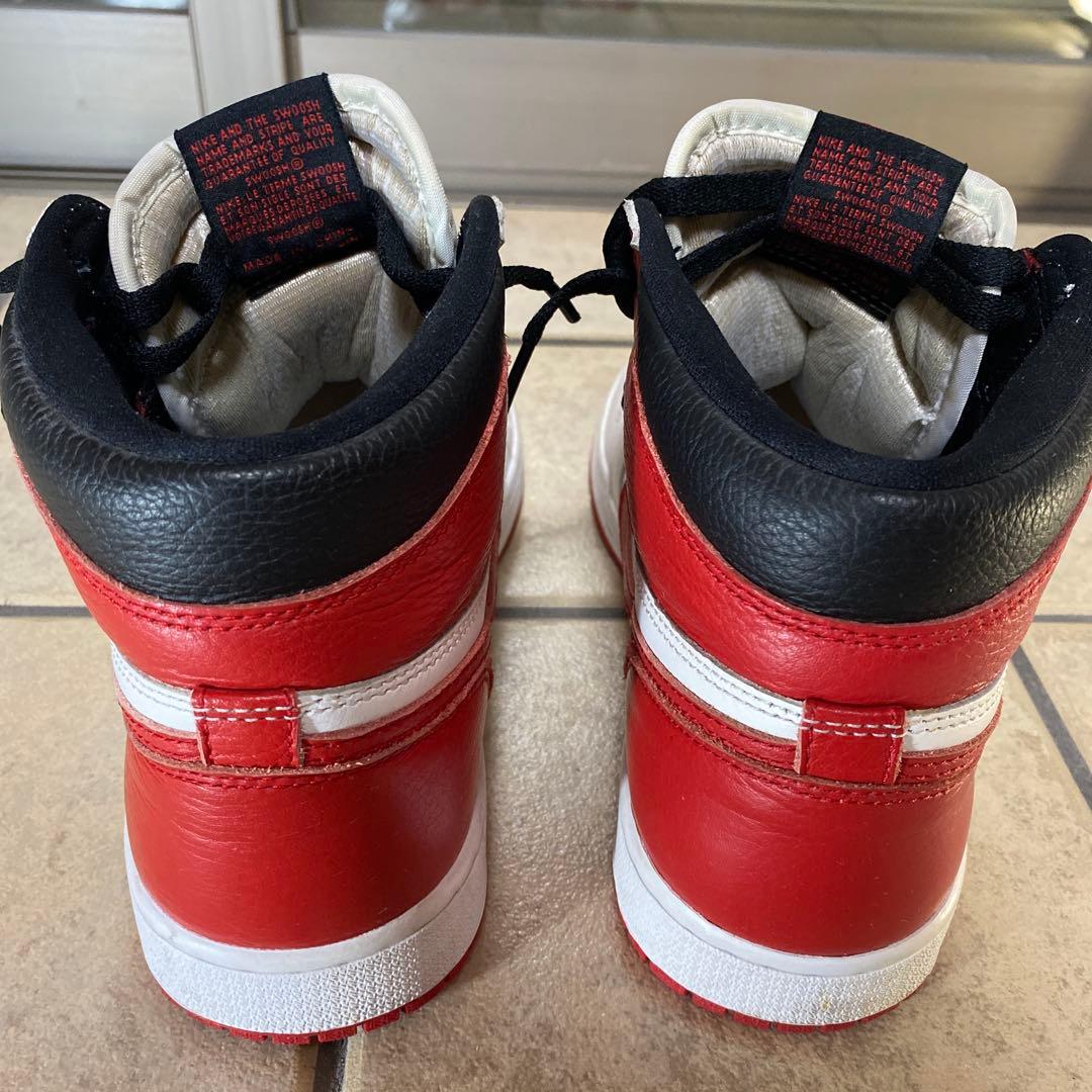 シューズ(男性用) NIKE AIR JORDAN 1 RETRO HIGH OG HERITAGE