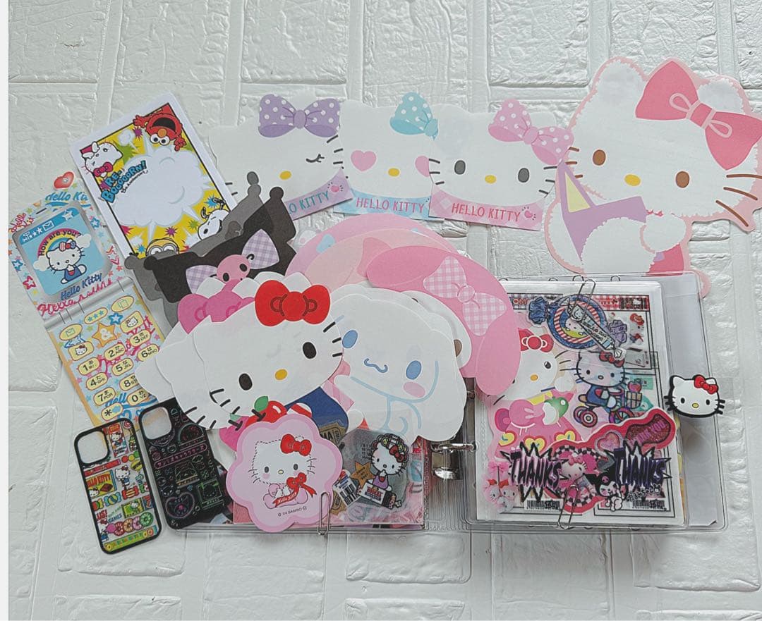 サンリオおすそ分けファイル♡BLACKキティ♡激レア入り☆限定1♡アメキャラ