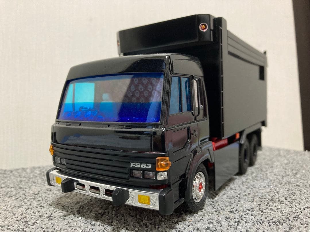 【最終】見所満載！！デカ箱ダンプ⭐︎デコトラプラモデル⭐︎完成品⭐︎