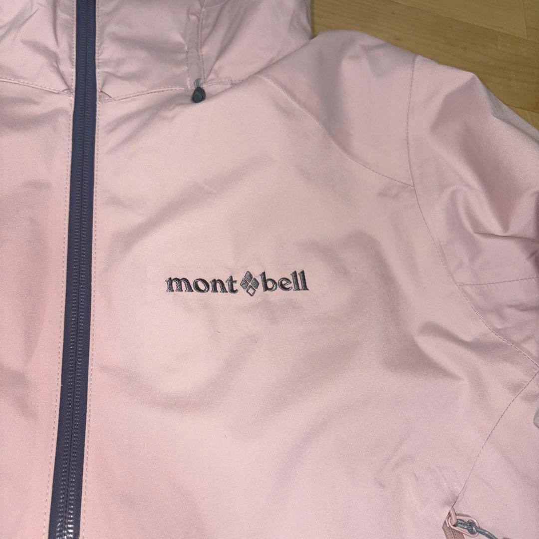 モンベル パウダースノーパーカー L ピンク