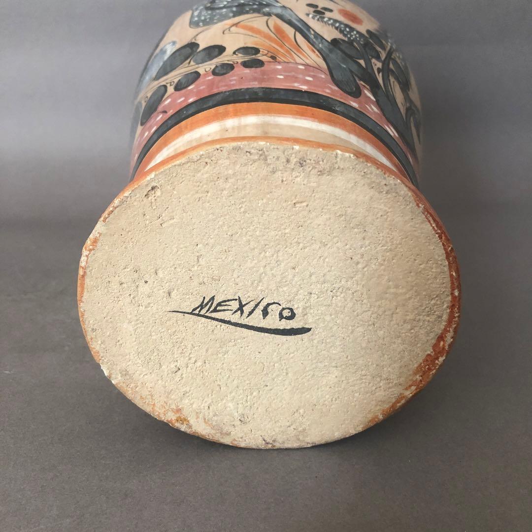 メキシコ　トナラ焼の壺