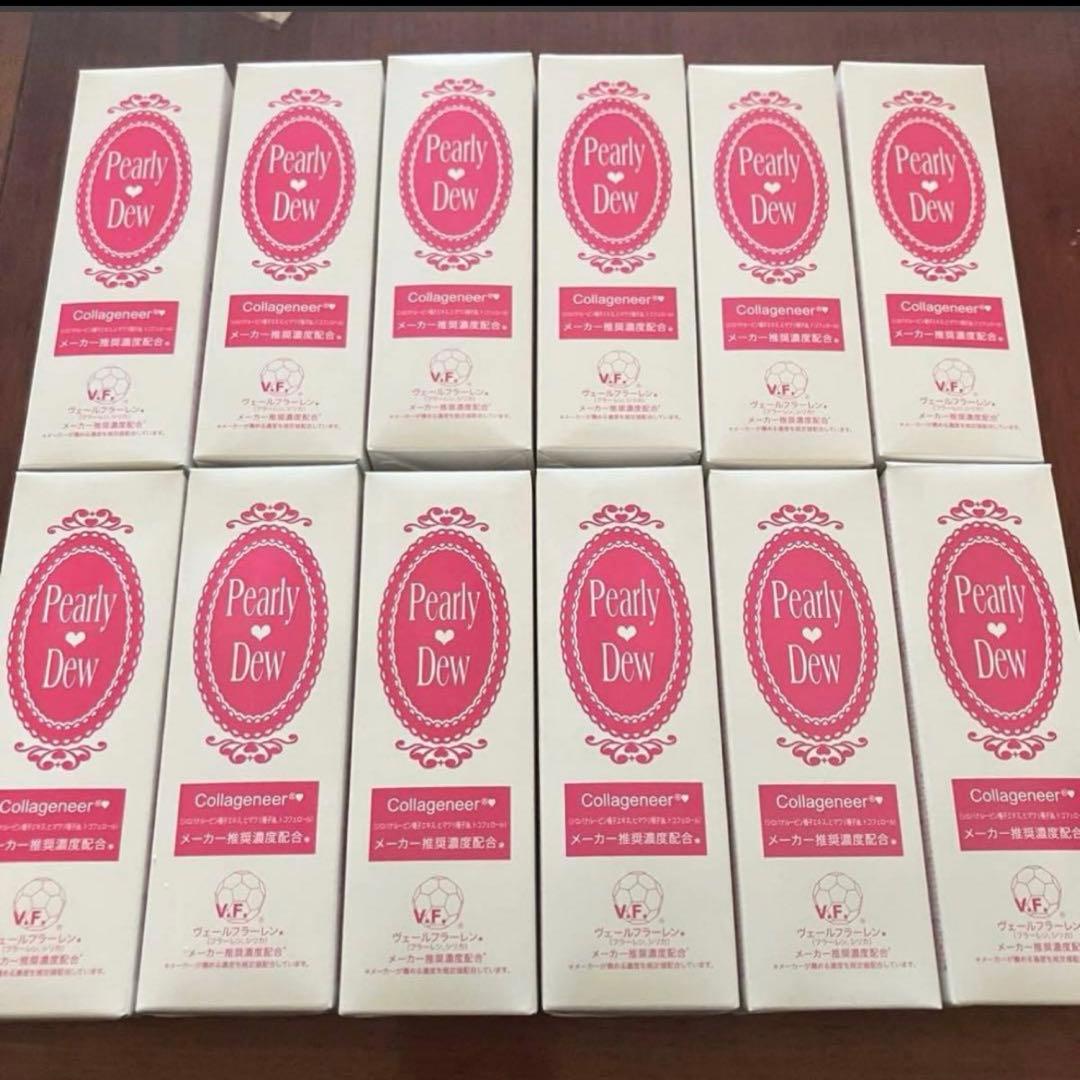 新品12本セット パーリーデュー 艶肌美人 ミネラルCCクリームファンデーション