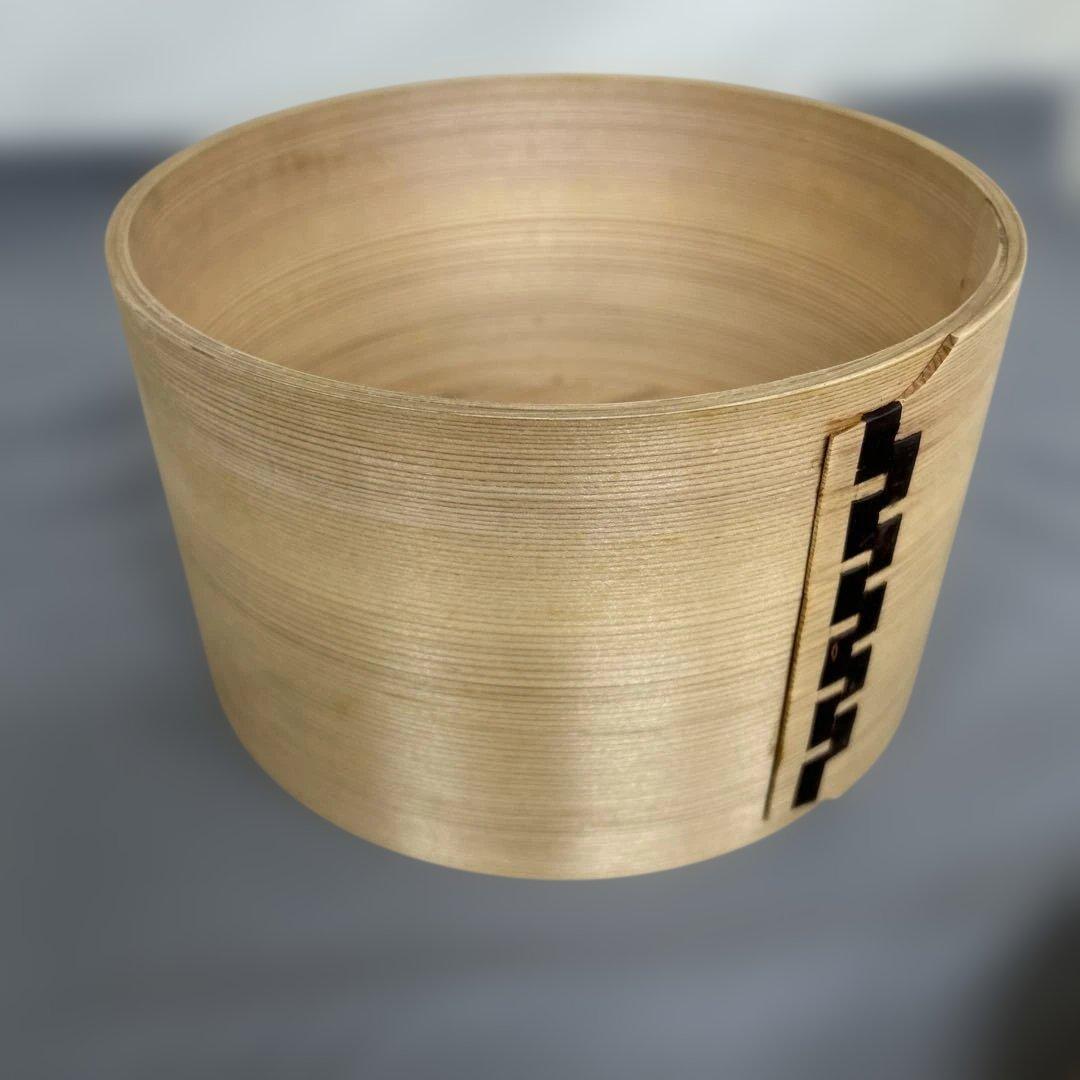 木製 円形 曲げわっぱ 20cm