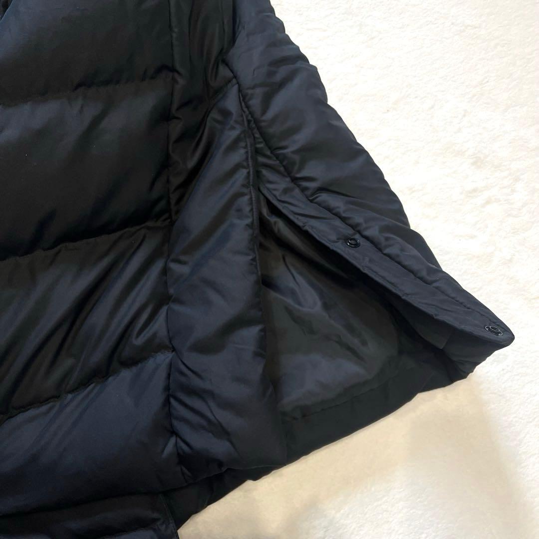 極美品★極暖ダウン90%フェザー10% M ミズノ　ダウンコート ベンチコート黒