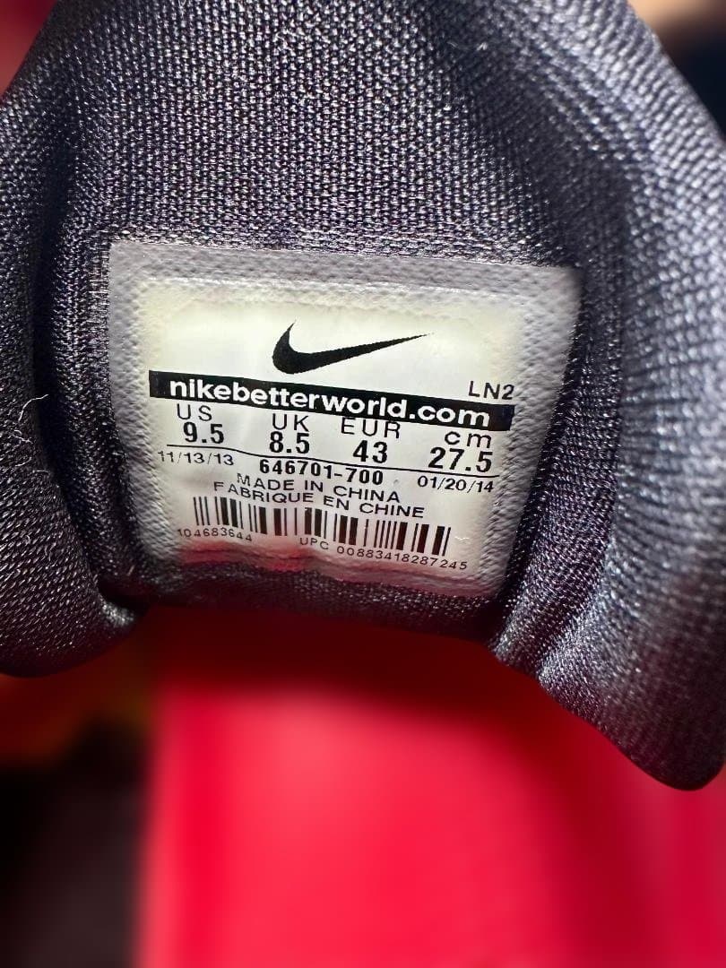 希少 NIKE Zoom Kobe 9 バスケットボールシューズ27.5cm