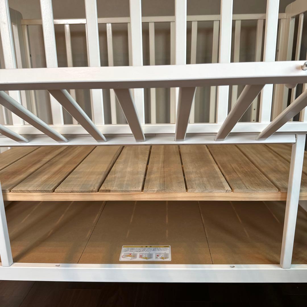 ハイシート　ベビーベッド　取説付き