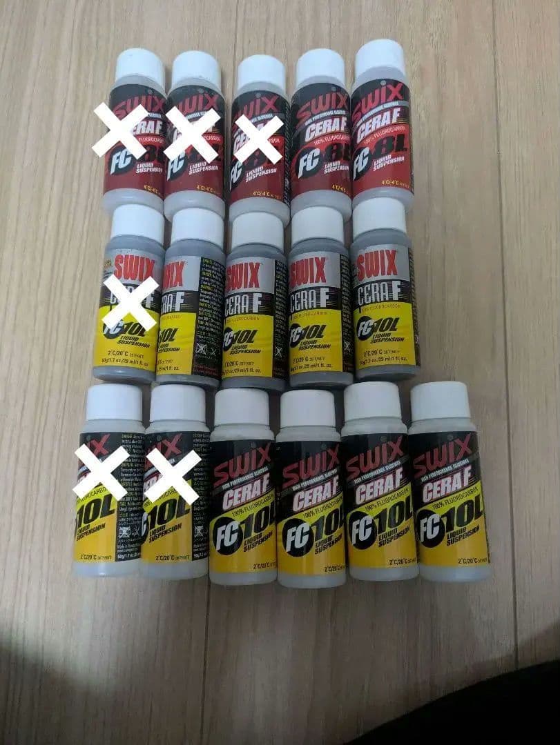 お値下げしました！Swix Cera F FC8L10L 11本セット