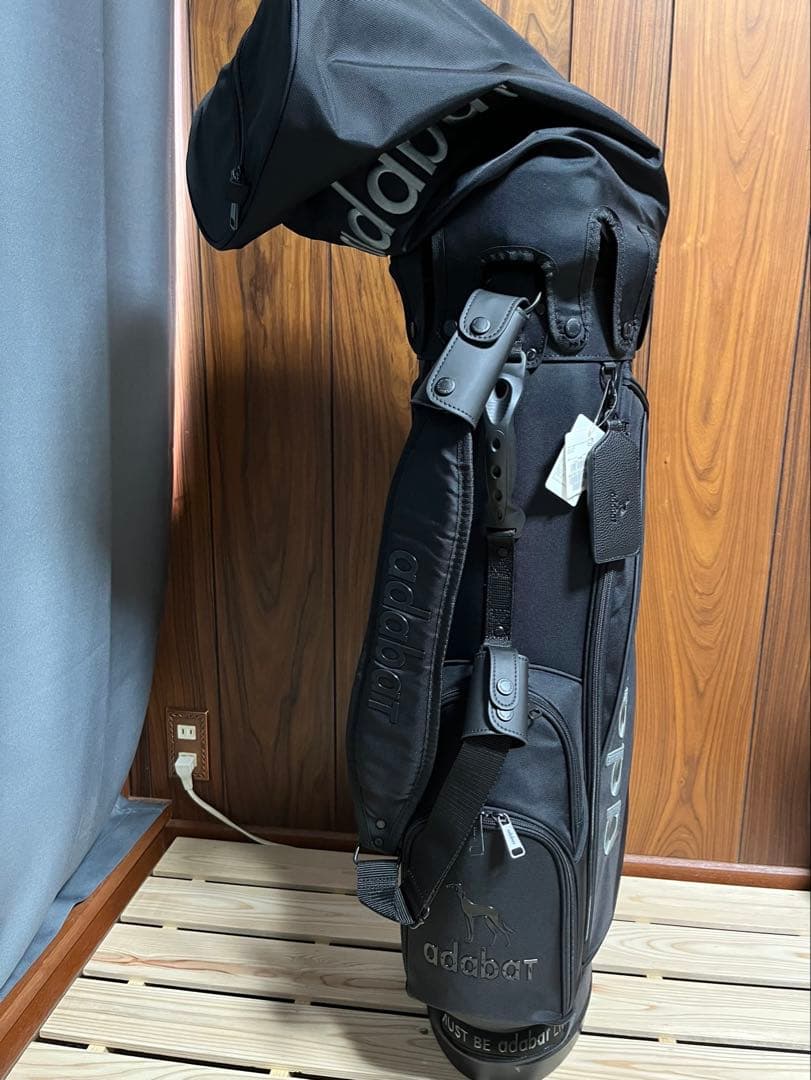 adabat ゴルフキャディバッグ ブラック