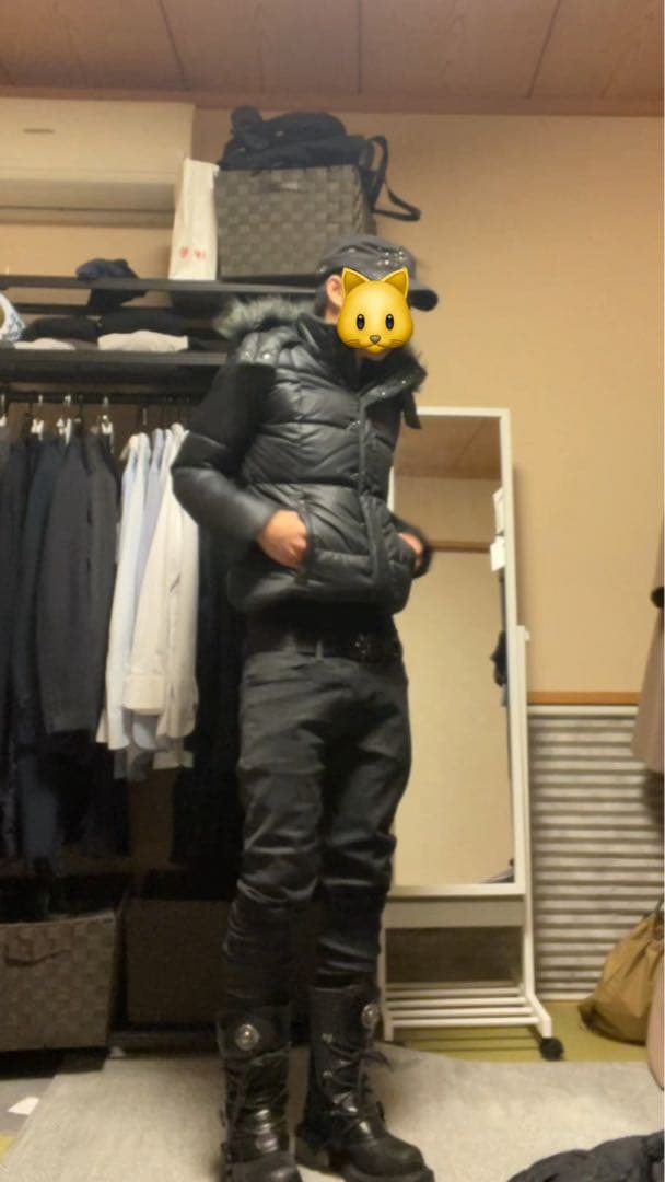 UNIQLO ファーダウン archive opium y2k swag