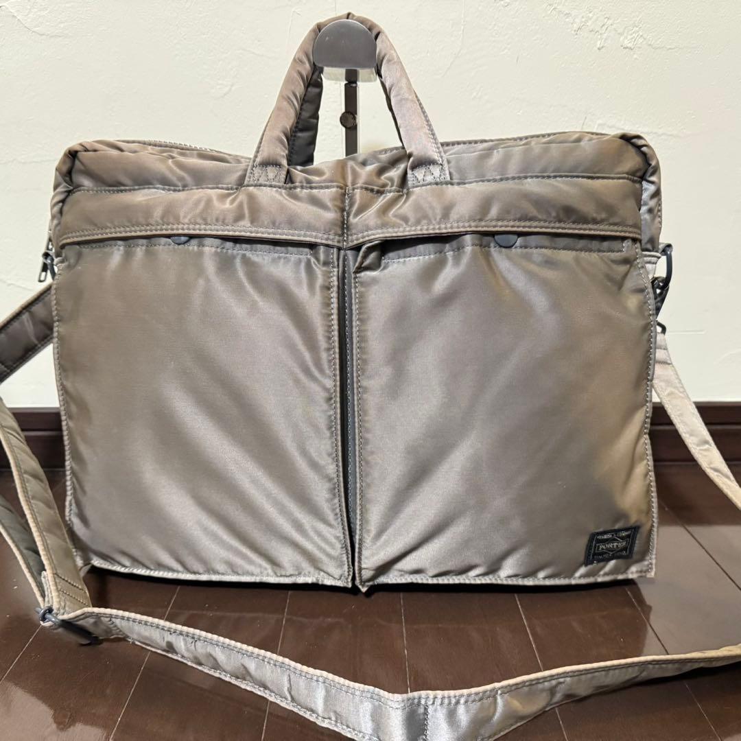 ポーター PORTER タンカー ブリーフケース 2way カーキグレー