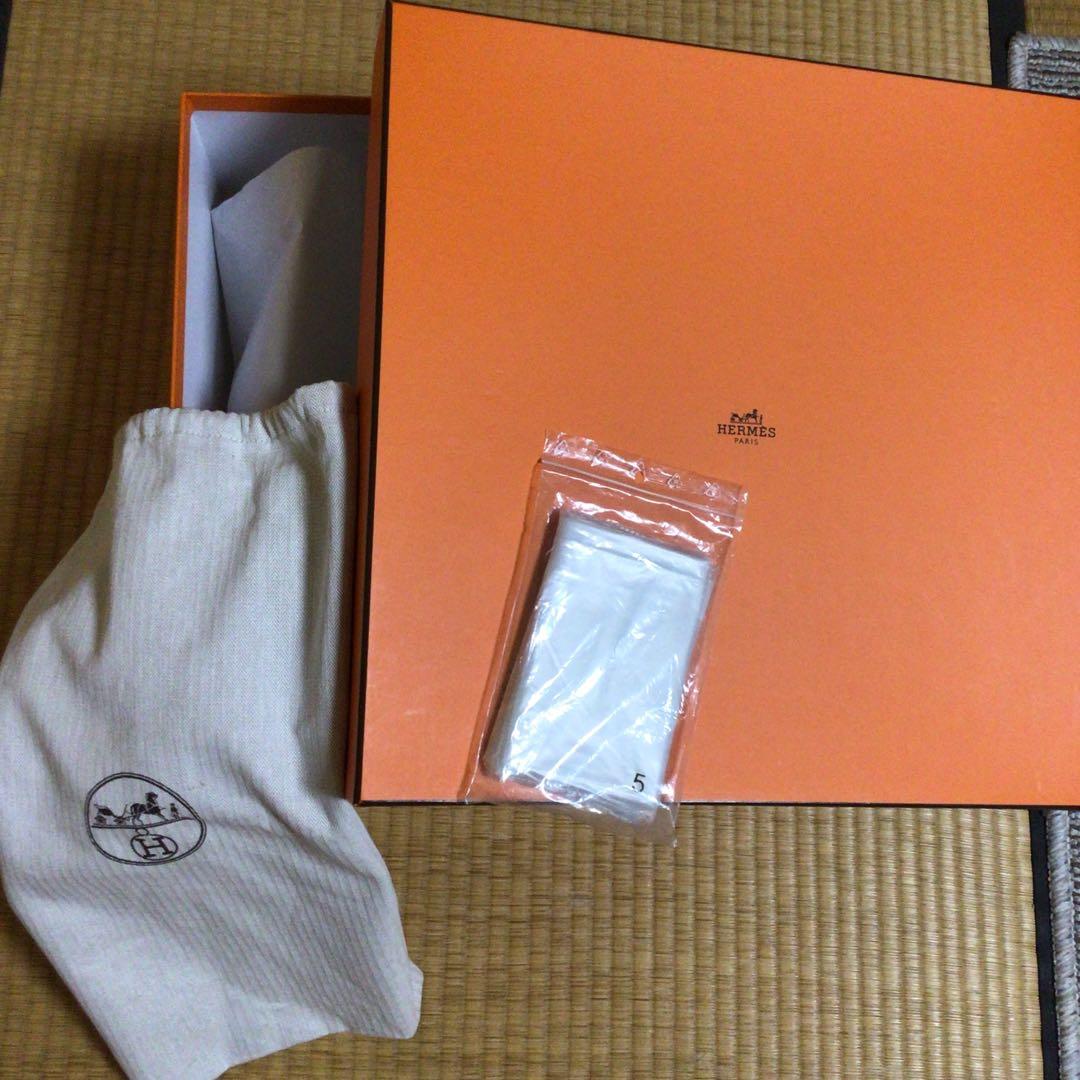 エルメス HERMES バーキン35空箱　レインカバー、保存袋付き