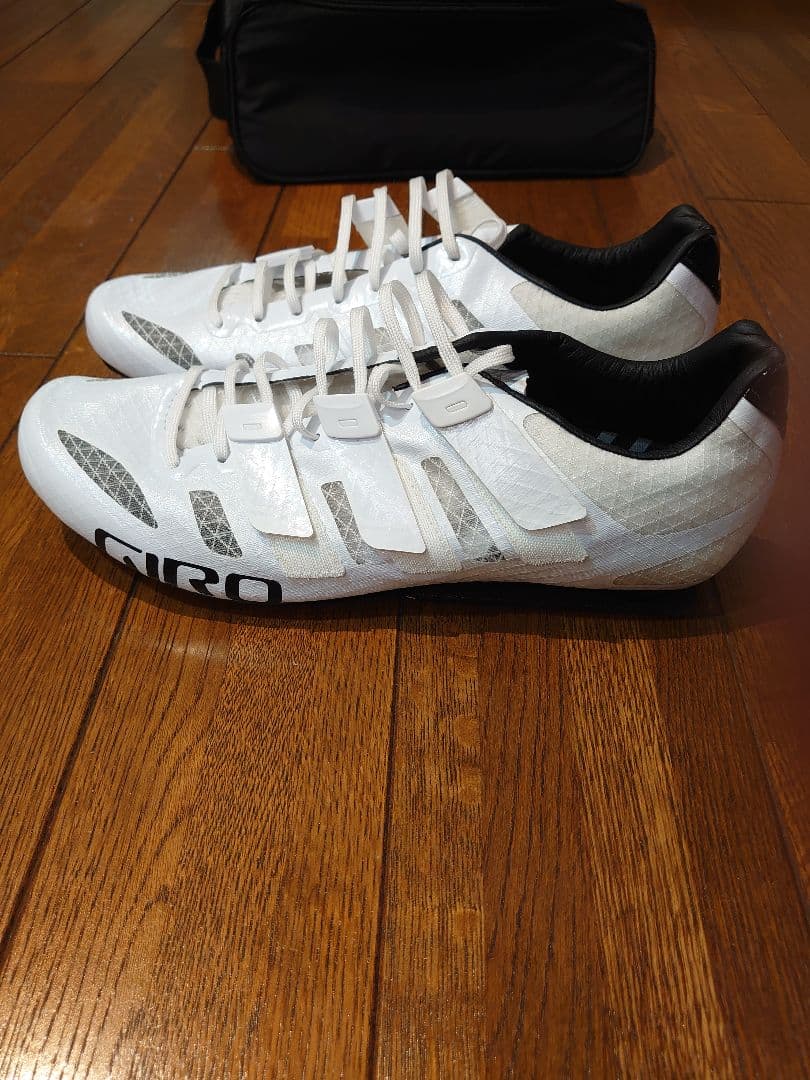 GIRO PROLIGHT TECHLACE 43 サイクリングシューズ　白