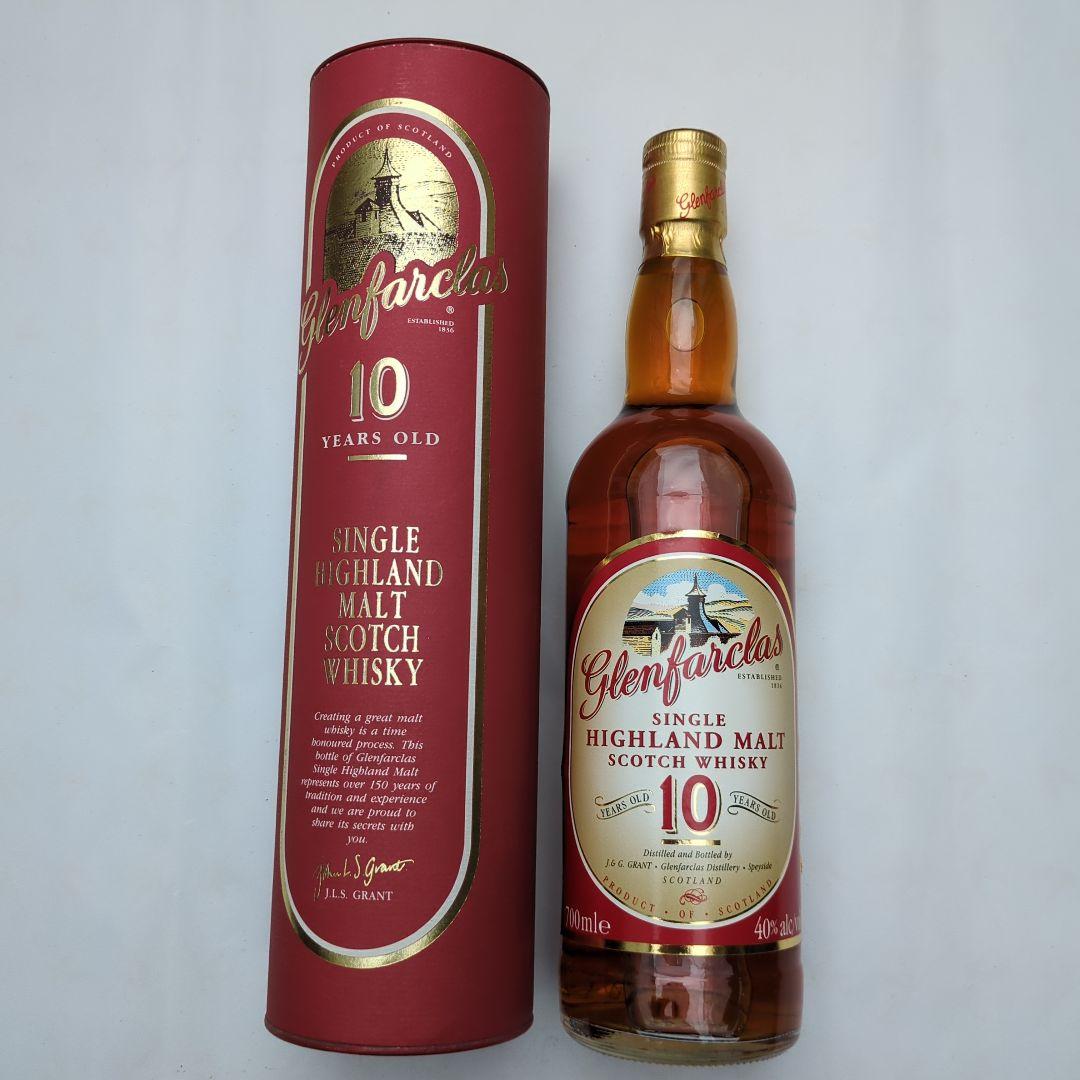 古酒 未開栓 Glenfarclas 10年 グレンファークラス シングルモルト