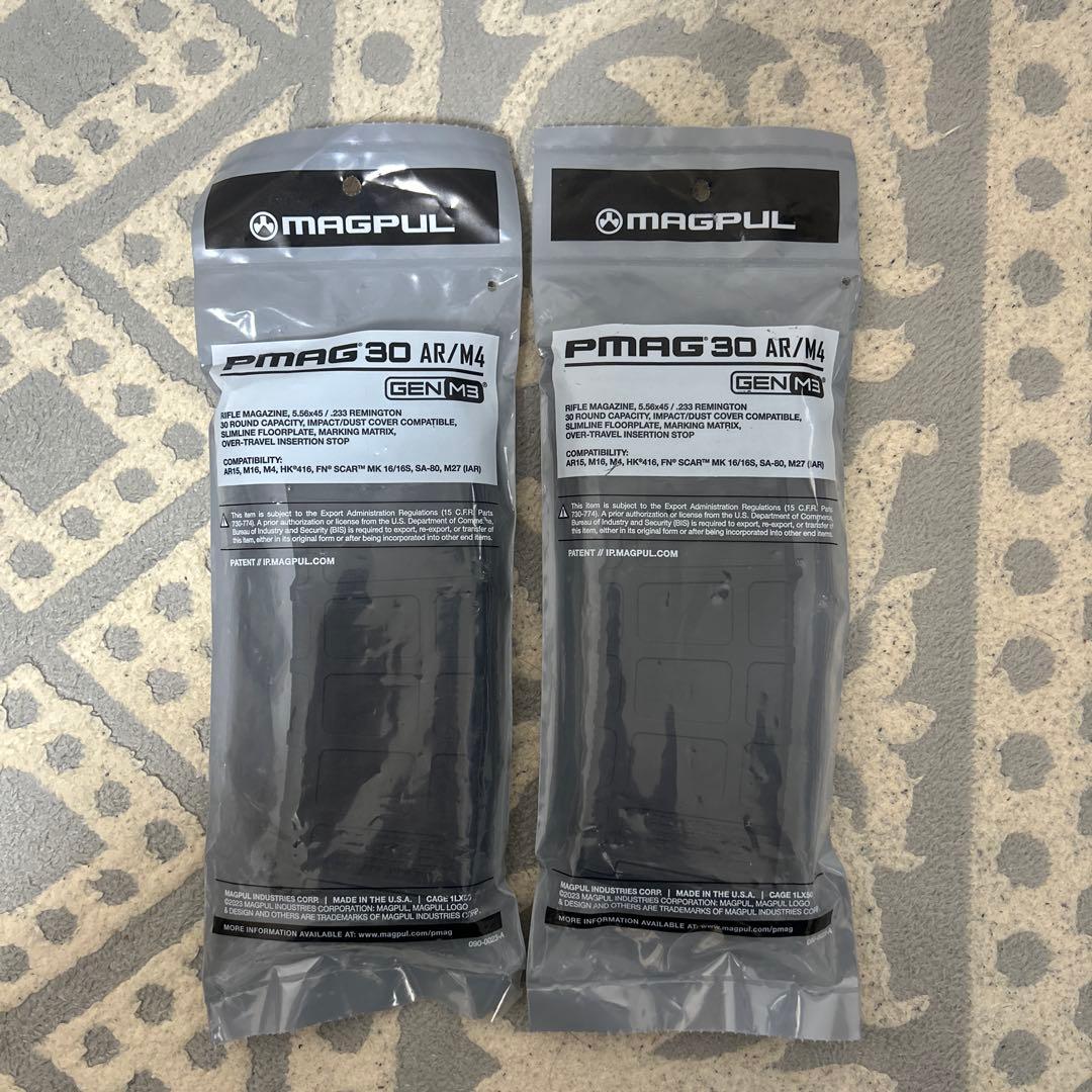 MAGPUL PMAG 30 AR/M4 GEN M3 マガジン 2個セット