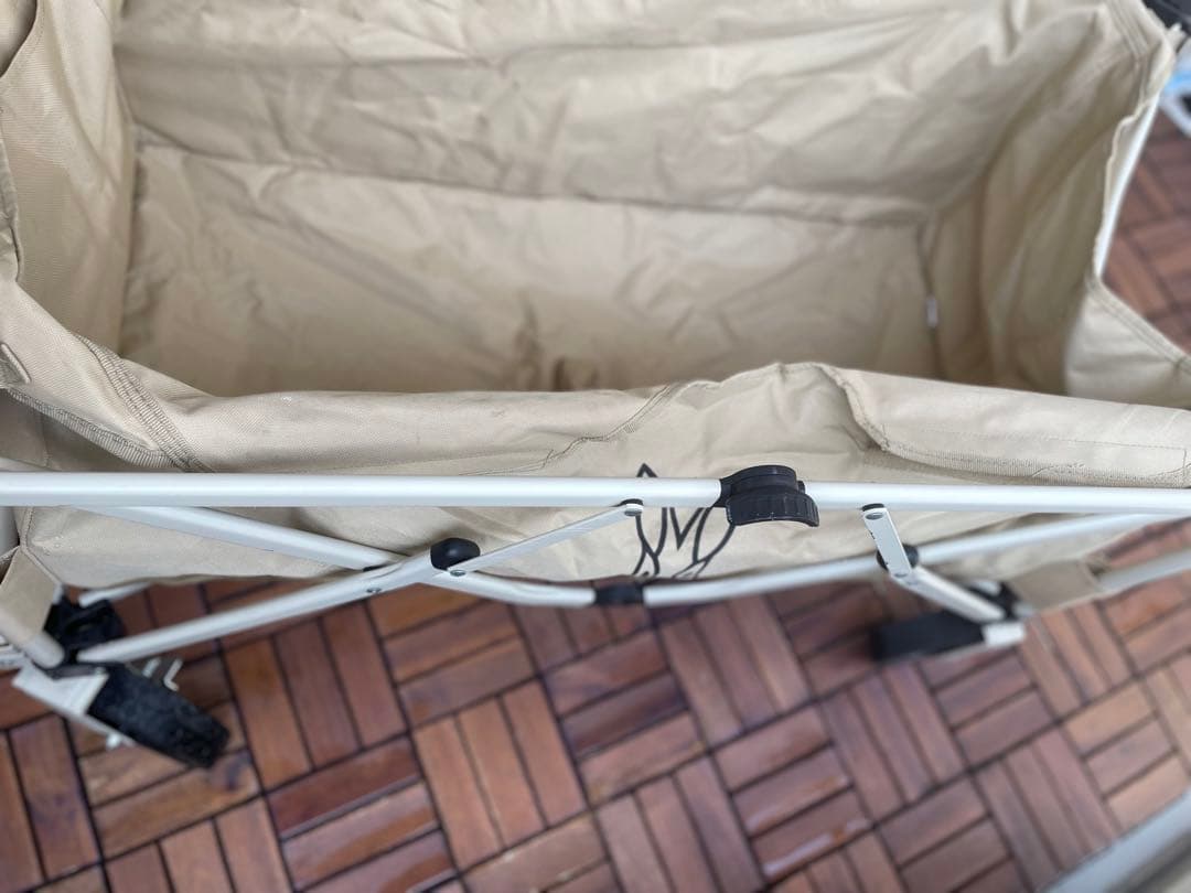 DOD 折りたたみ式キャリーワゴン　折りたたみたテーブル　セット