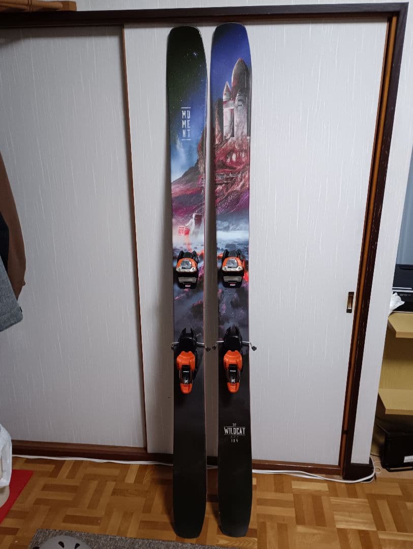 MOMENTスキー WILDCAT186cm