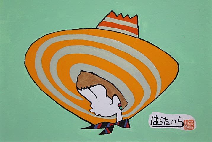 はらたいら【メキシコ】 原画 アクリル 2号