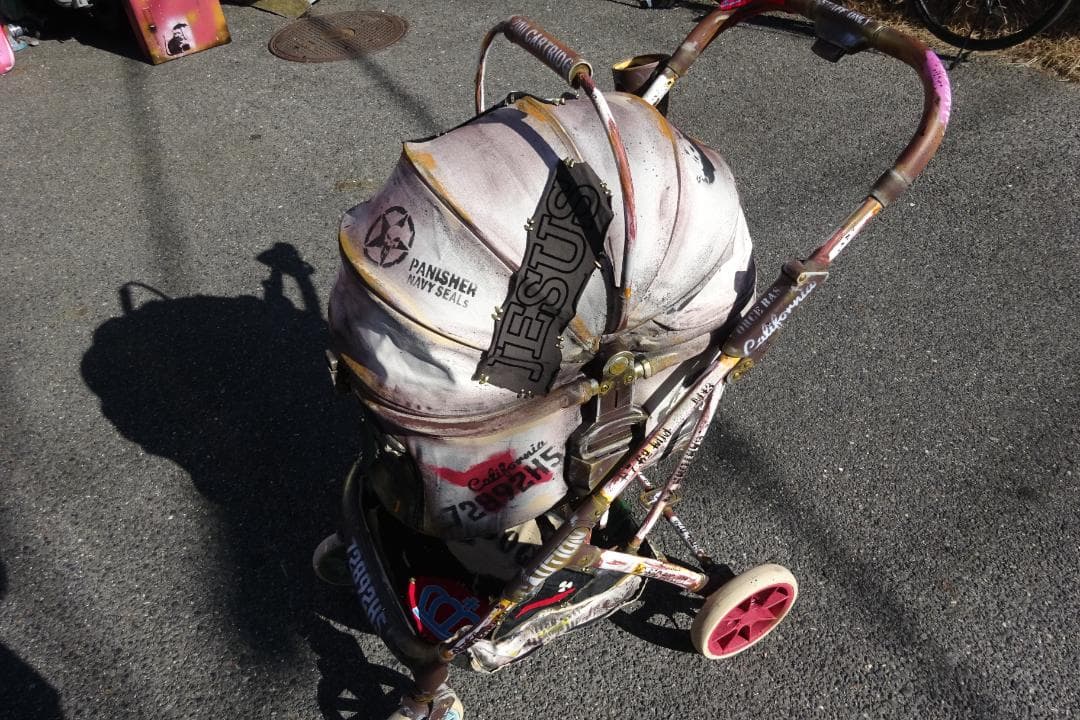 ペットカート バギー 分離型 3WAY ダメージスタイル 1点もの