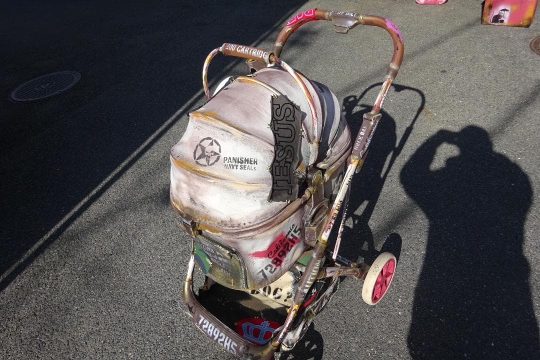 ペットカート バギー 分離型 3WAY ダメージスタイル 1点もの