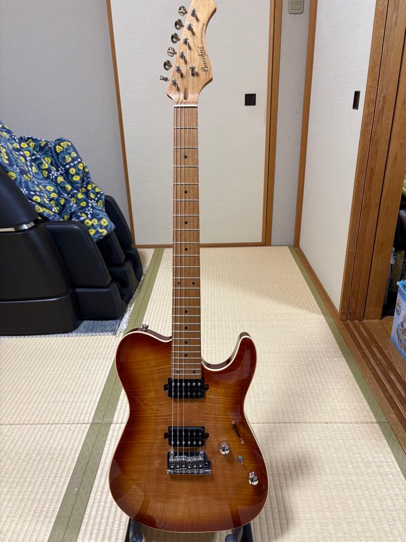 ギター bacchus TAC24 FMH-RSM/M N-BR-B