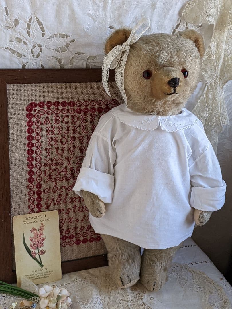 【t】アンティークベア　アンティークテディベア　ハーマン