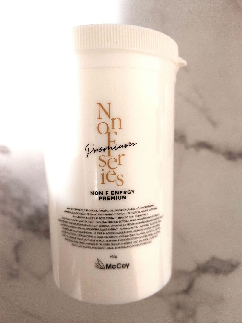 MCCOY Non F Energy Premium 650gの約半分