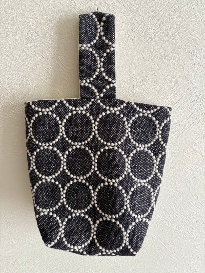 ミナペルホネン ワンハンドルバッグ トートバッグ ハンドメイド タンバリン