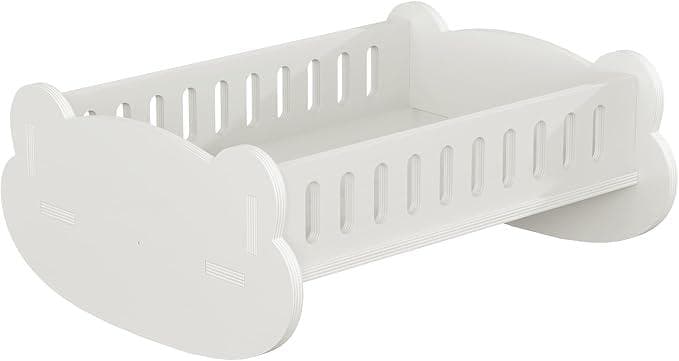 ペットベッド　猫　ウッディースタイル 47*40*23cm　MC030　ホワイト