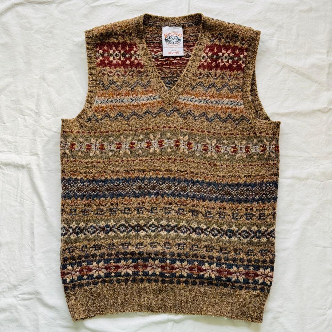 JAMIESON'S BEAMS PLUSフェアアイルニット RRL ALDEN