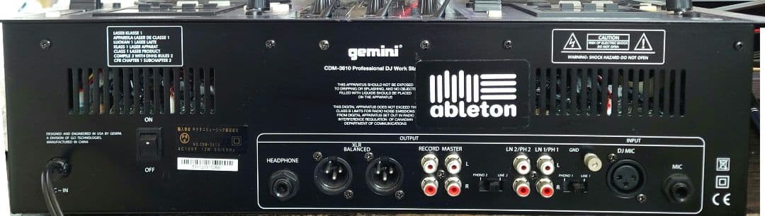 ■■gemini CDM-3610 CDJ
