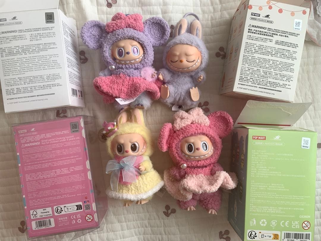 【正規品】popmart the monsters labubu ラブブ セット
