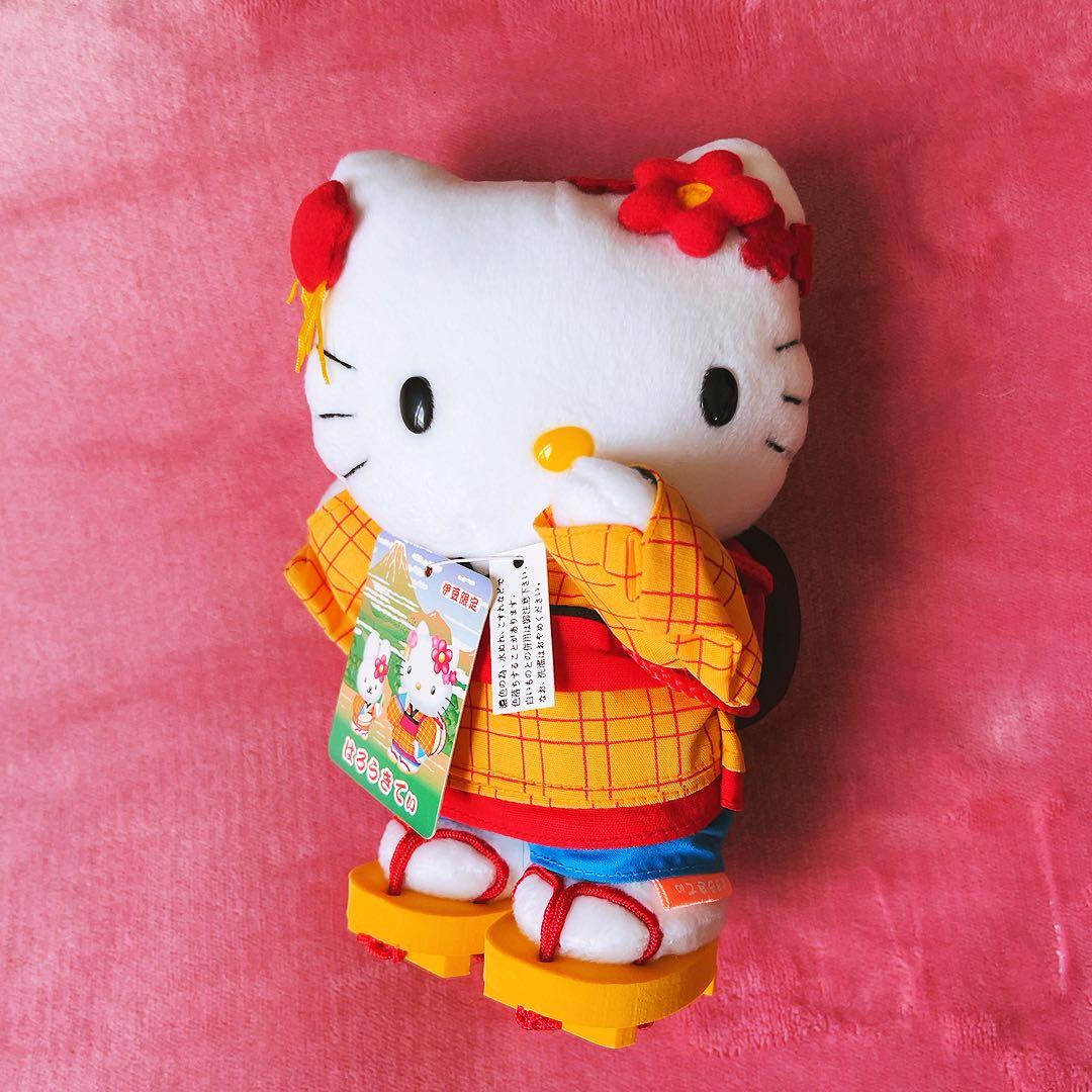 希少レア　ハローキティ　ご当地　ぬいぐるみ　伊豆限定　2001 サンリオ