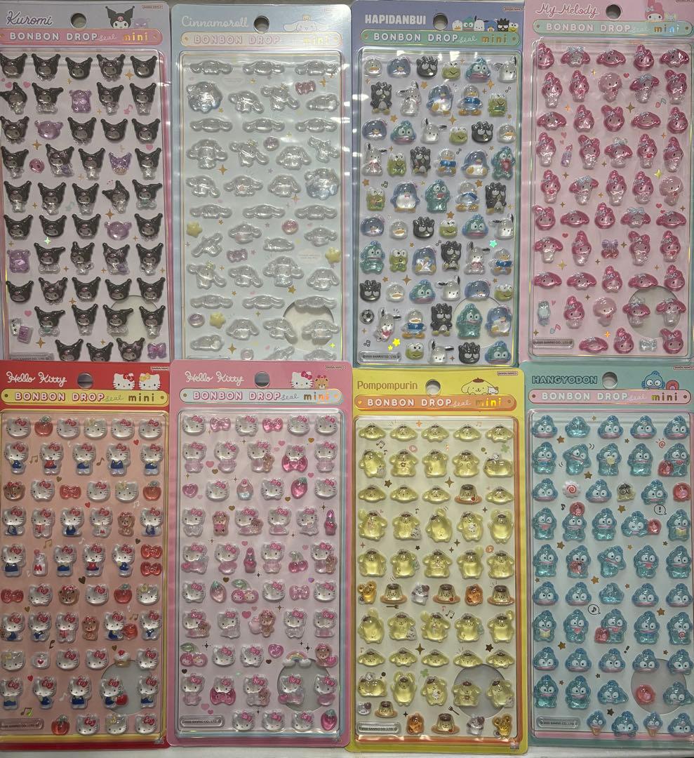 正規品 ボンボンドロップシール サンリオ ミニ ボンドロ mini シール