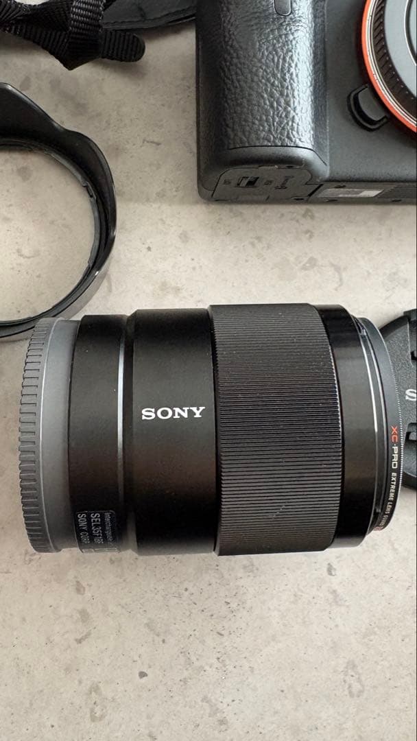 【値下げ中】SONY α7IIIと fe35mm f1.8 本体と付属品おまけ付