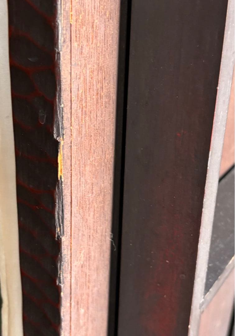 鎌倉彫 鏡台 ドレッサー 化粧台 一面鏡 メイク台